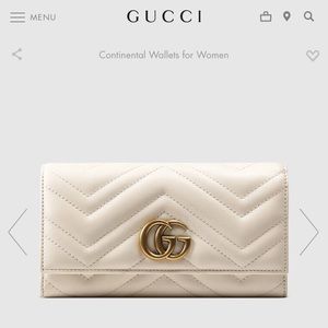 Gucci Marmont Continental Wallet